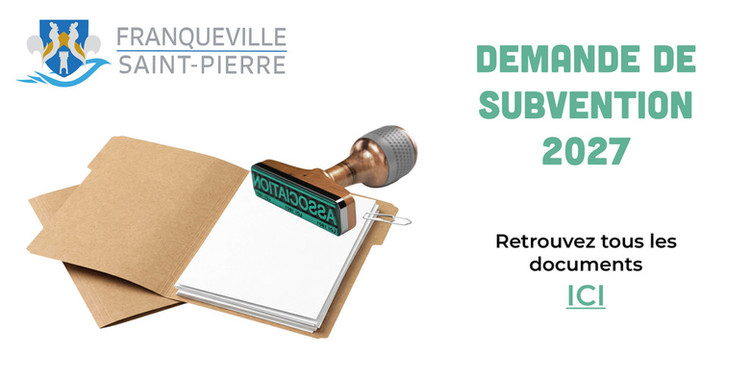 Demande subventions - Associations