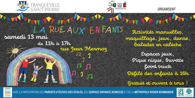 La rue aux enfants - samedi 13 mai