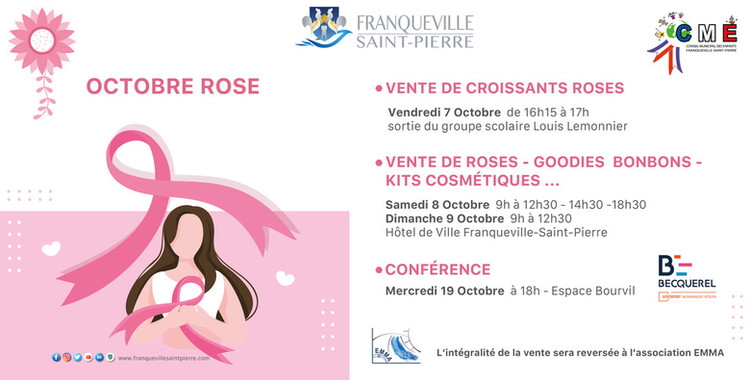 Octobre Rose à Franqueville-Saint-Pierre