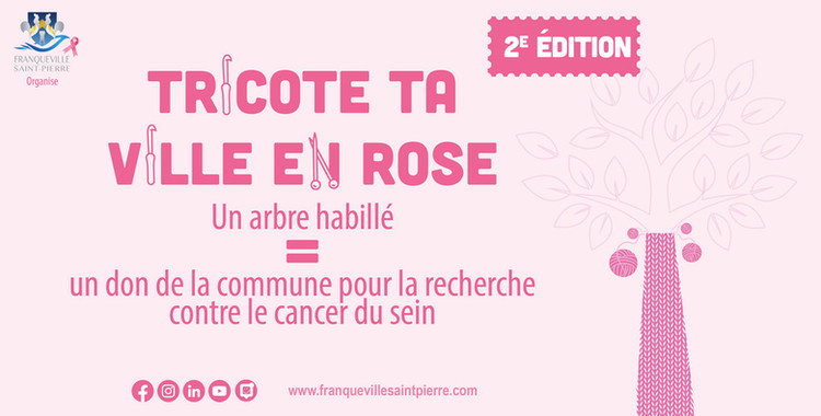 Tricote ta ville en Rose - 2ème édition