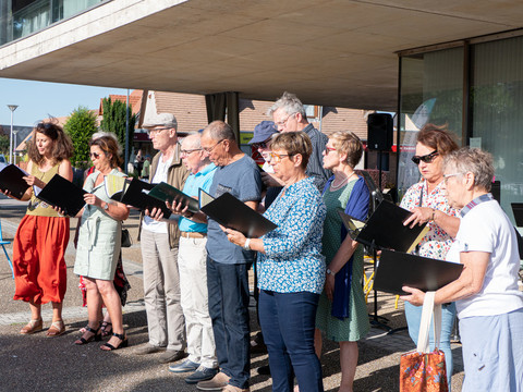 Fête de la musique Ecole de Musique du Plateau Est chorale