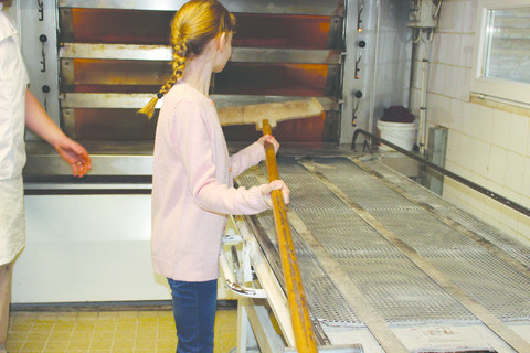 Fil rouge de l'année : visite d'une boulangerie à Darnétal