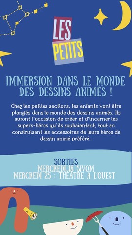 Immersion dans le monde des dessins animés !